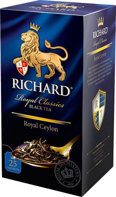 Чай черный RICHARD "Royal Ceylon" 25х2г
