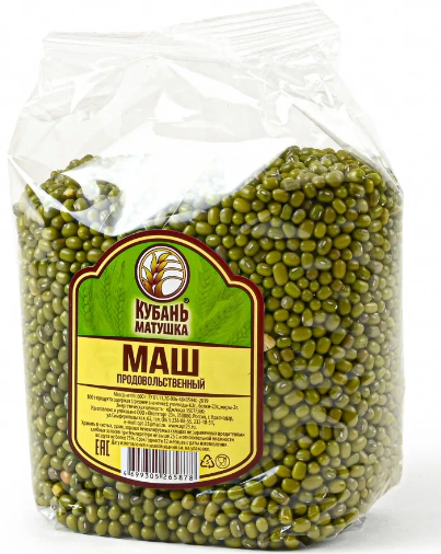 Крупа КУБАНЬ МАТУШКА маш продовольственный 600 г