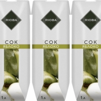 Сок Rioba яблоко 1л