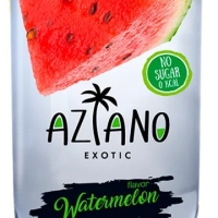 Напиток AZIANO "Watermelon" газированный со вкусом арбуза 350 мл