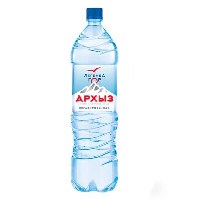 Вода минеральная ЛЕГЕНДА ГОР "Архыз" негазированная 1.5 л