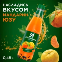 Напиток ИЛЬИНСКИЕ ЛИМОНАДЫ "Мандарин-Юзу" сильногазированный 480 мл