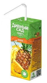 Нектар ДИВНЫЙ САД ананасовый 0.2 л