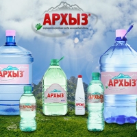 Вода минеральная ЛЕГЕНДА ГОР "Архыз" газированная 1.5 л