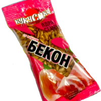 Ядра подсолнечника КУКУСИКИ жареные со вкусом бекона 40 г