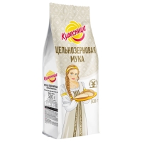 Мука КУДЕСНИЦА пшеничная цельнозерновая 500 г