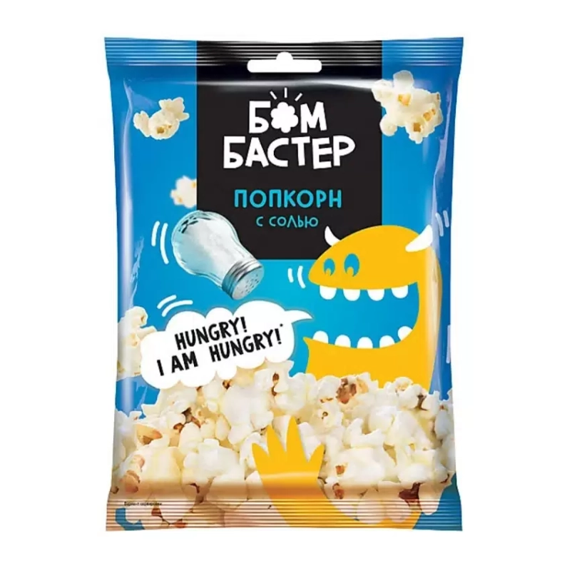 Попкорн БОМБАСТЕР соль 35 г Попкорн БОМБАСТЕР соль 35 г