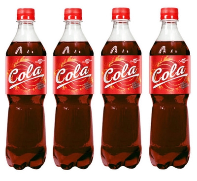 Лимонад СЛАДИНКА Лимонад СЛАДИНКА "Кола" сильногазированный 1.25 л