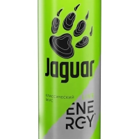 Ягуар Лайт напиток энергетический зеленый 0.45 л ж/б