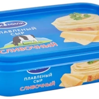 Сыр ЭКОМИЛК плавленый сливочный 200 г 55%
