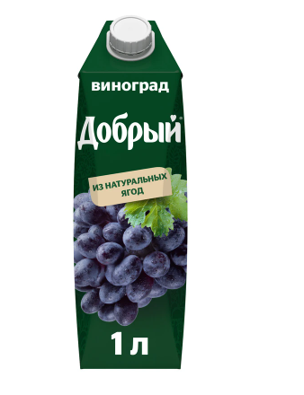 Нектар ДОБРЫЙ виноград 1 л