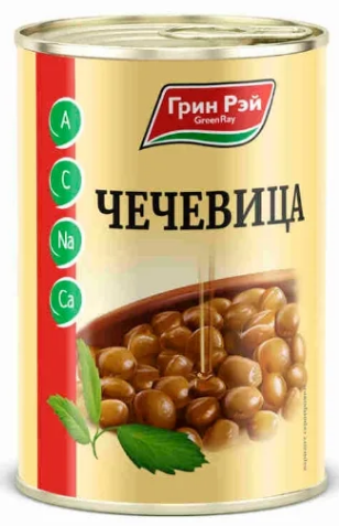 Чечевица ГРИН РЭЙ 425 мл