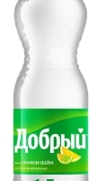 Напиток ДОБРЫЙ "Лимон-лайм" газированный 1.5 л
