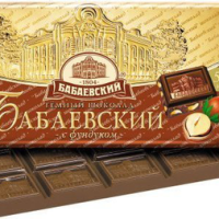 Шоколад БАБАЕВСКИЙ темный с фундуком 100 г
