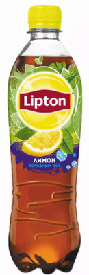 Холодный чай LIPTON чёрный лимон 0.5 л Холодный чай LIPTON чёрный лимон 0.5 л