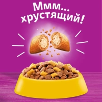WHISKAS подушечки для стерилизованных кошек и котов с курицей 350 г