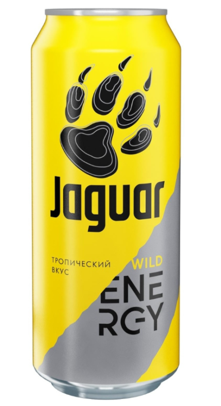 Напиток энергетический JAGUAR "Wild" 0.5 мл