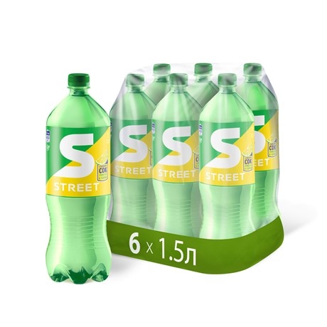 Стрит напиток ОЧАКОВО сильногазированный 1.5 л