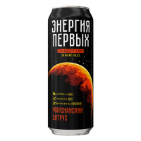 Напиток тонизирующий ЭНЕРГИЯ ПЕРВЫХ ЭНЕРГИЯ ЗВЕЗД "Марсианский цитрус" 0.45 л