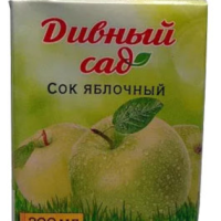 Сок ДИВНЫЙ САД яблоко 0.2 л