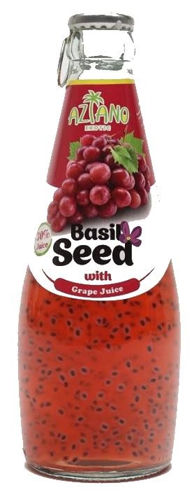 Нектар AZIANO Нектар AZIANO "Basil Seed" виноград с семенами базилика 290 мл