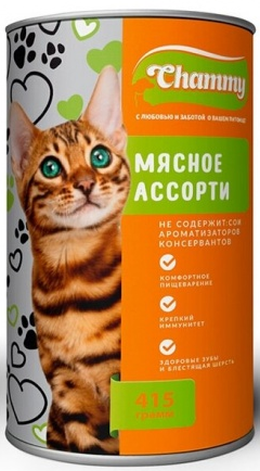 CHAMMY мясное ассорти в соусе 415 г CHAMMY мясное ассорти в соусе 415 г