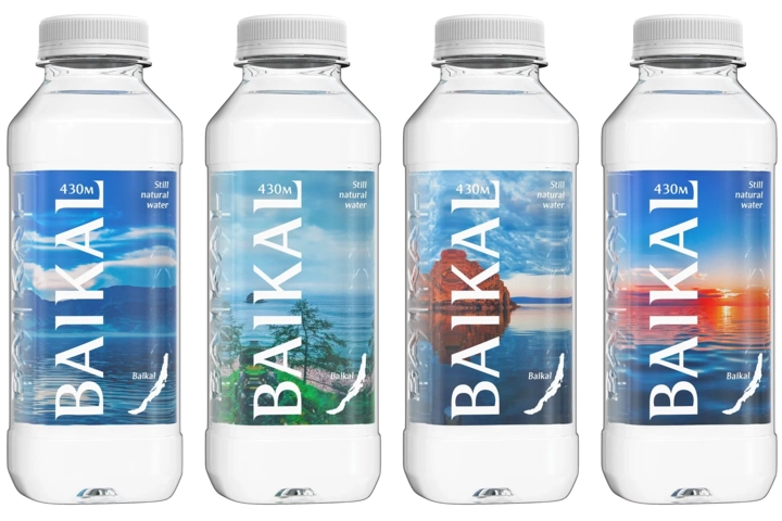 Вода питьевая BAIKAL "430" глубинная негазированная 0.45 л