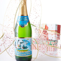 Напиток "Сказочное Шампанетто" детское шампанское Экстра ситро сильногазированный 0.75 л