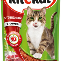 KITEKAT с говядиной в соусе 85 г