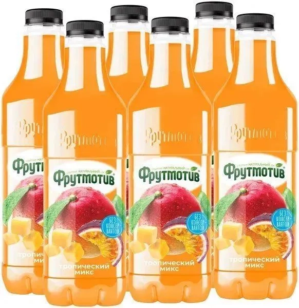 Напиток сокосодержащий ФРУТМОТИВ "Тропический микс" 1.5 л