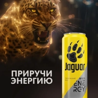 Напиток энергетический JAGUAR "Wild" 0.5 мл