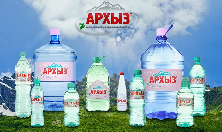Вода минеральная ЛЕГЕНДА ГОР "Архыз" негазированная 1.5 л