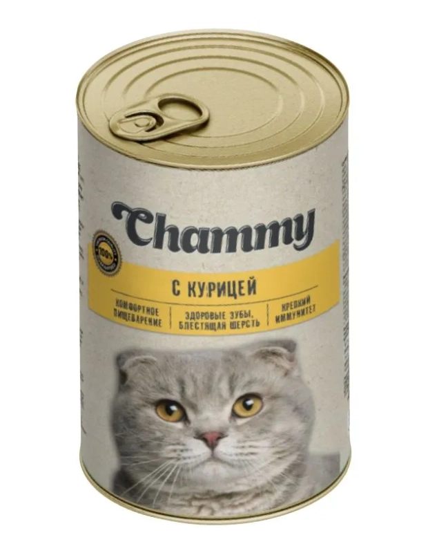 CHAMMY с курицей в соусе 415 г CHAMMY с курицей в соусе 415 г