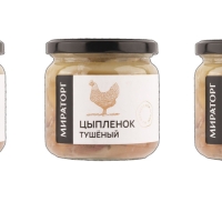 Цыплёнок МИРАТОРГ тушеный 350 г