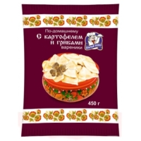 Вареники ДОБРЫЙ ПОВАР "По-домашнему" с картофелем и грибами 450 г