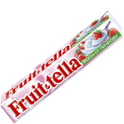 Конфеты жевательные ФРУТ-ТЕЛЛА клубника-йогурт 42.5 г