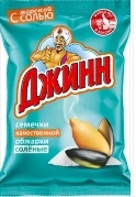 Семечки ДЖИНН жареные с морской солью 100 г Семечки ДЖИНН жареные с морской солью 100 г