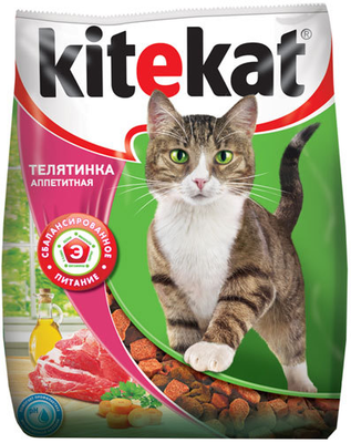 KITEKAT "Телятинка аппетитная" 350 г