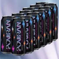 POWRAN Напиток "ПАУРЭН Оригинальный" ("POWRAN Original") безалкогольный тонизирующий (энергетический) газированный пастеризованный без применения консервантов