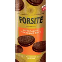 Печенье FORSITE с шоколадно-ореховым вкусом 208 г