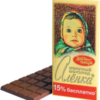 Шоколад КРАСНЫЙ ОКТЯБРЬ "Аленка" молочный 200 г