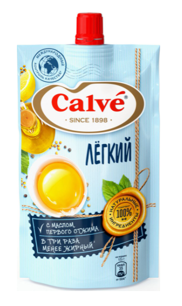 Соус CALVE майонезный легкий 230 г