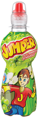 Напиток сокосодержащий JUMPER виноград и яблоко 0.33 л