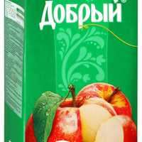 Нектар ДОБРЫЙ "Деревенские яблочки" 2 л