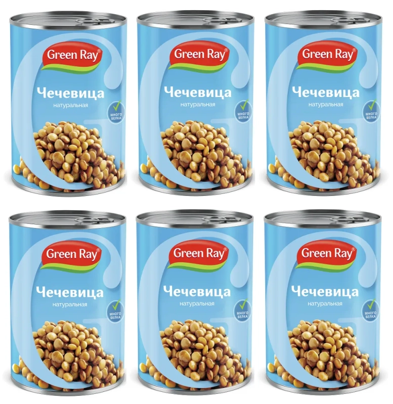 Чечевица ГРИН РЭЙ 425 мл