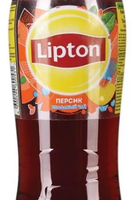 Холодный чай LIPTON чёрный персик 1 л