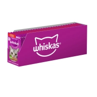 WHISKAS желе с говядиной и ягненком 75 г