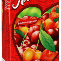 Напиток сокосодержащий ЛЮБИМЫЙ "Вишневая черешня" 0.95 л