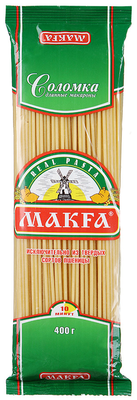 Макаронные изделия МАКФА соломка длинная 400 г