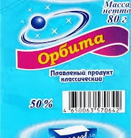 Продукт плавленный с сыром ПЕРЕЯСЛАВЛЬ "Орбита" классический 80 г 50%